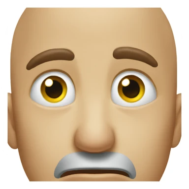 Bald eagle weeping tears sticker