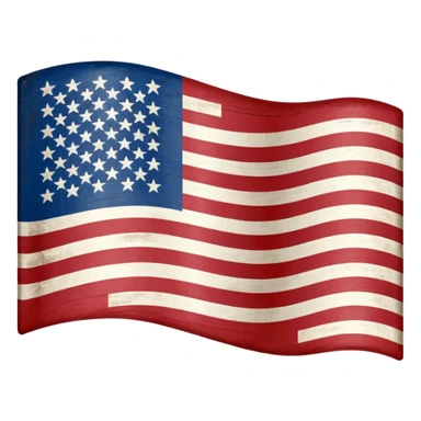 Upside down American flag  sticker