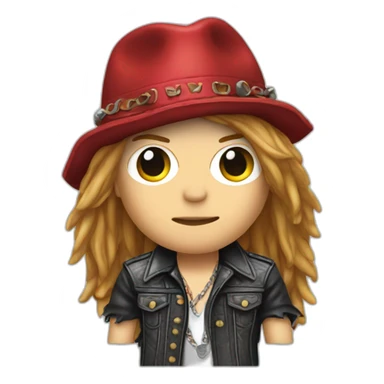Axl rose sticker