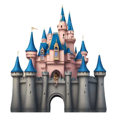 Disney castle sticker
