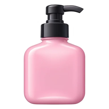 pink bottle skin care product sticker
