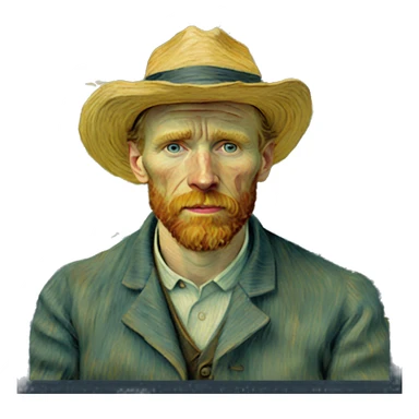 vincent van gogh sticker