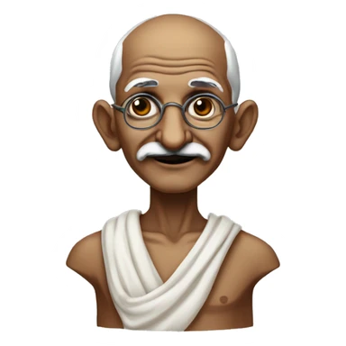 mahatma gandhi sticker