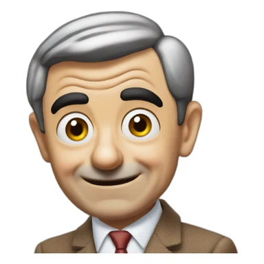 mister bean sticker