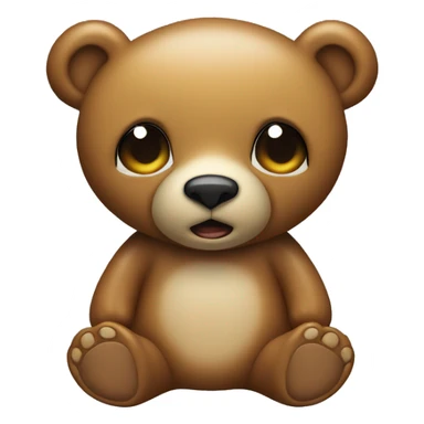  Taddy bear drip sticker