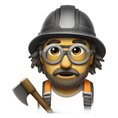 Crazy miner sticker