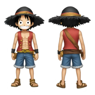 gear 5 luffy sticker