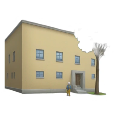 Peintre en bâtiment sticker