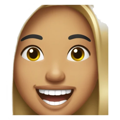Anitta laughing iconic sticker