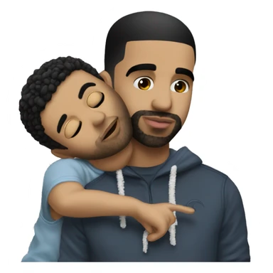 drake kissing drake kissing drake kissing drake sticker