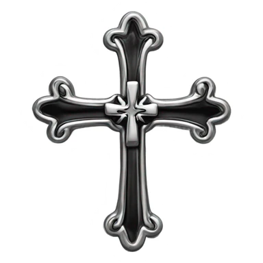 chrome hearts cross sticker