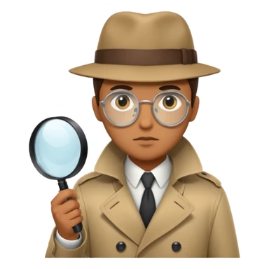 Detective sticker