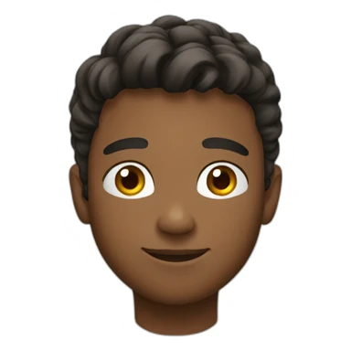 Young Man heads up sticker