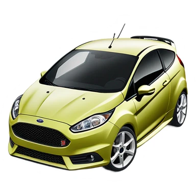 une fiesta st150  sticker