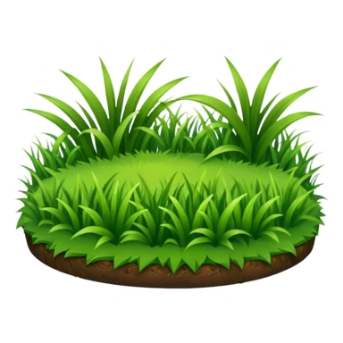grass garden sticker
