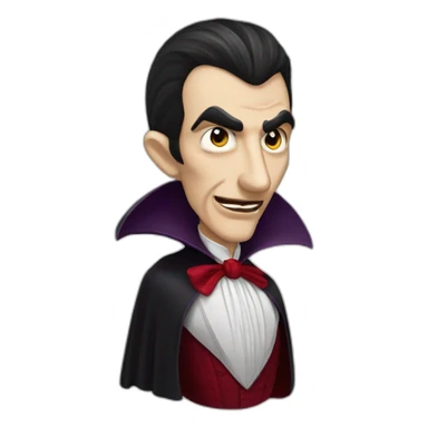 Dracula momi sticker