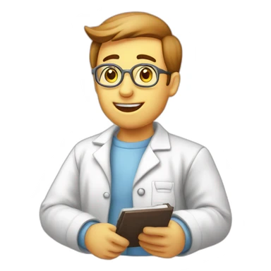 exercice chimie sur feille rose sticker