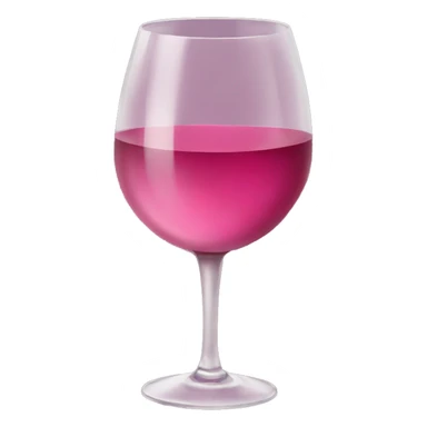 Pink wine sticker