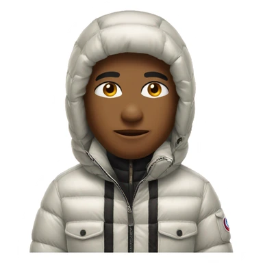 Moncler maya sticker
