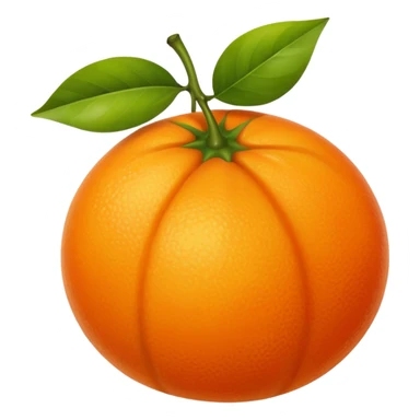 orange fruit sticker