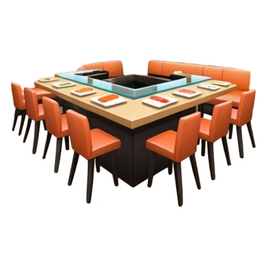 Sushi restaurant sticker