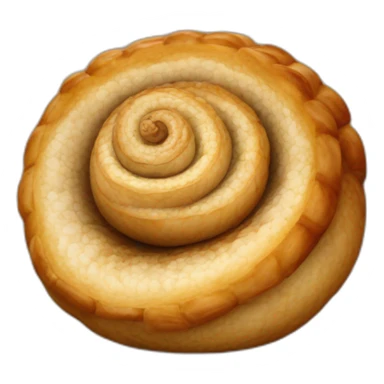 Zimtschnecke Gebäck sticker