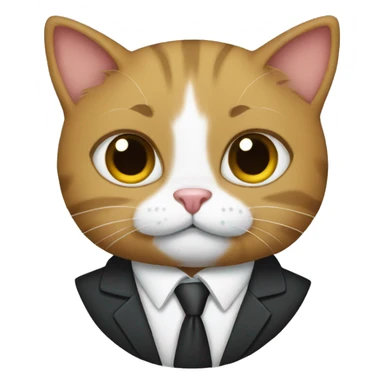 cat lawyer sticker