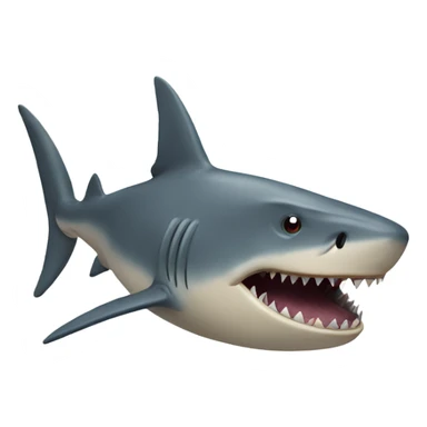 jeff the land shark  sticker