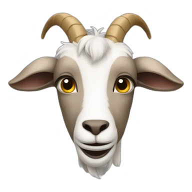 a goat that is 21 sticker
