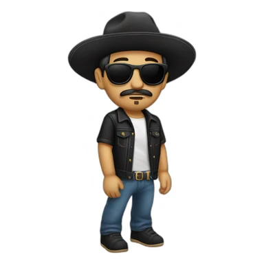 mexican cholo sticker