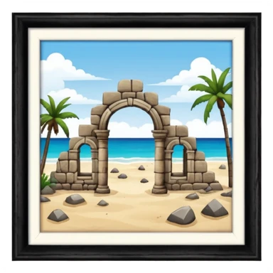 Ruinas - Playa Del Carmen sticker