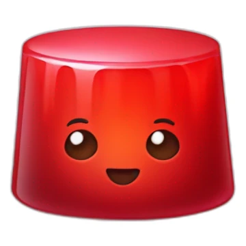 glossy-big-red-jello sticker