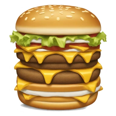 Big Mac McDonald’s one portion sticker