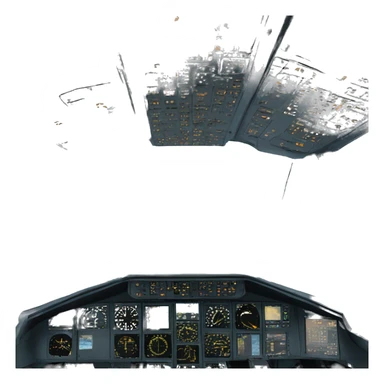 airplane cockpit sticker