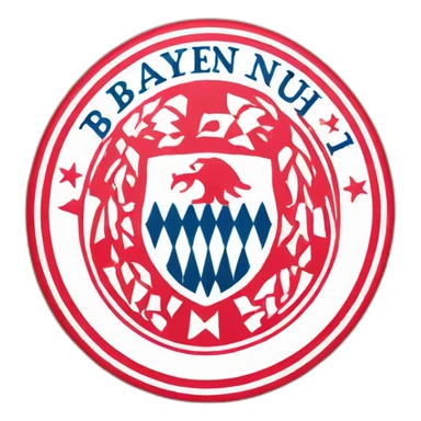 bayern munich logo sticker