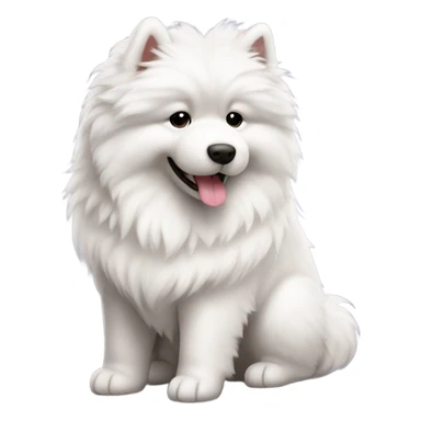 Dog samojede sticker