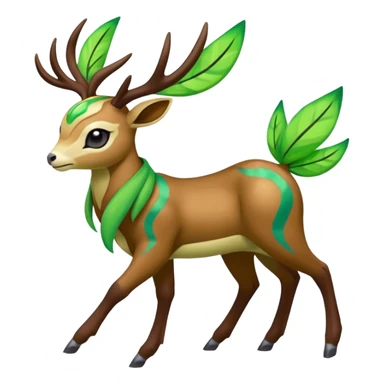 Meloetta-Sawsbuck-Virizion-Pokémon-Fakémon-creature sticker