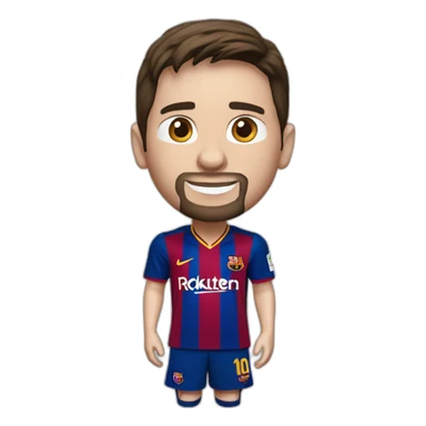 Lionel Messi champion 's league sticker