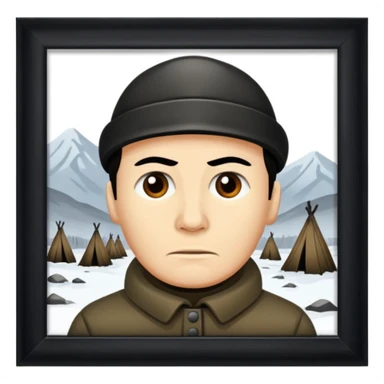 soviet gulag, no frame sticker