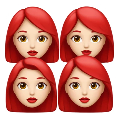 Emojis de belleza femeninos sticker