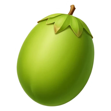 emoji pistache  sticker