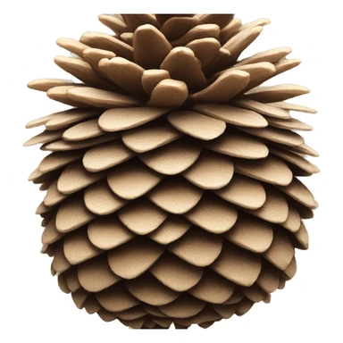 pinecone sticker