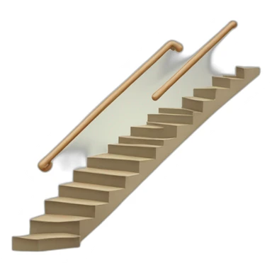 stairs to goal sticker