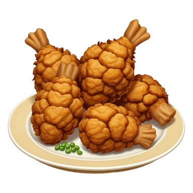 Japanese fried chicken karaage sticker