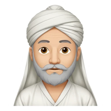 White color ki dhani white colour ki company pajama wale Maulana Hafiz ji sticker