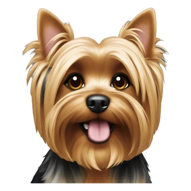 Yorkies dog  sticker