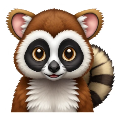 lemur sticker