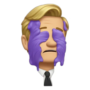 Barney Stinson crying sticker