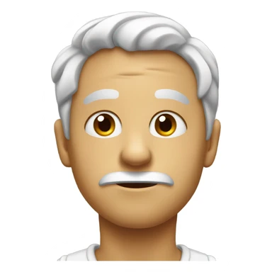 Head shaking yes sticker