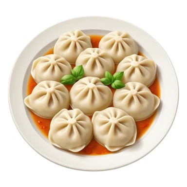 Pelmeni food sticker